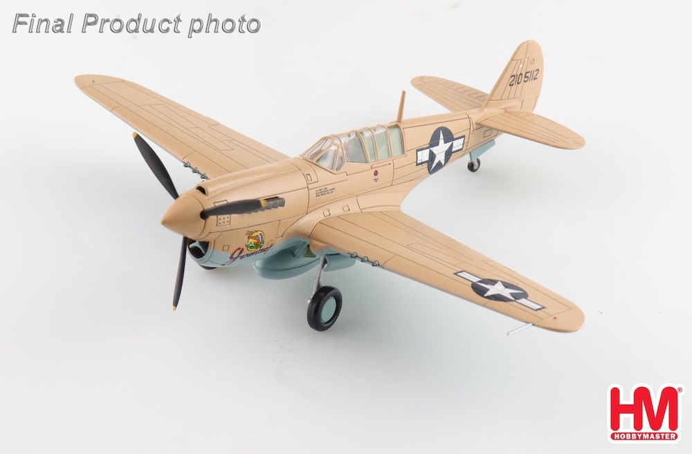 Curtiss P40N Warhawk "Geronimo!" Lt. Bruce Campbell, 45th FS, Dec., 1943