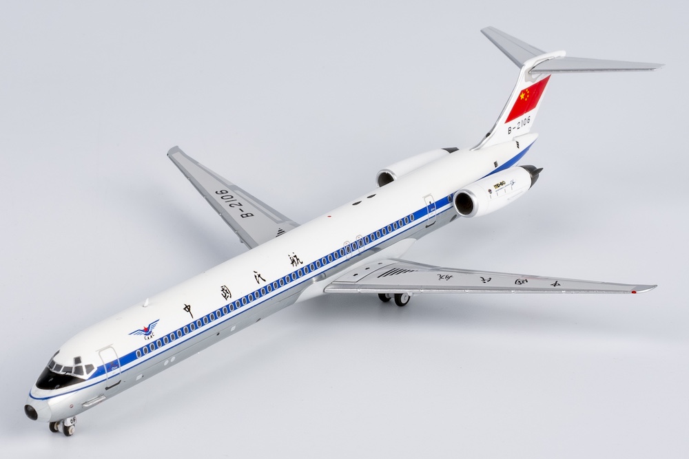 McDonnell Douglas MD82 CAAC "the 1st MD-82 assembled in Shanghai, China" B-2106 polished belly