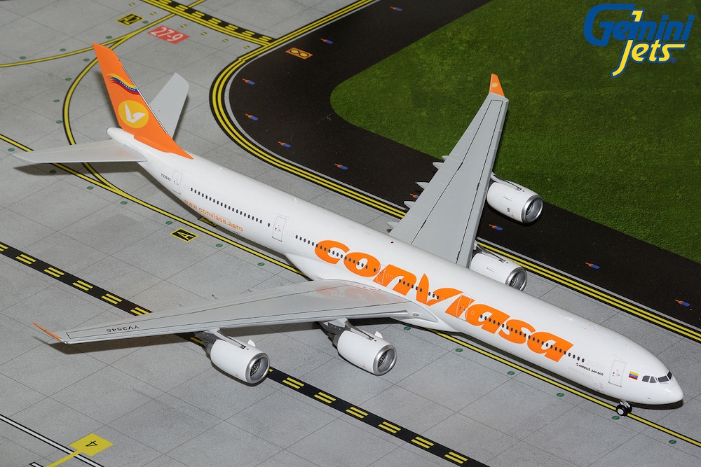 Airbus A340-600 Línea Aérea Conviasa YV3545