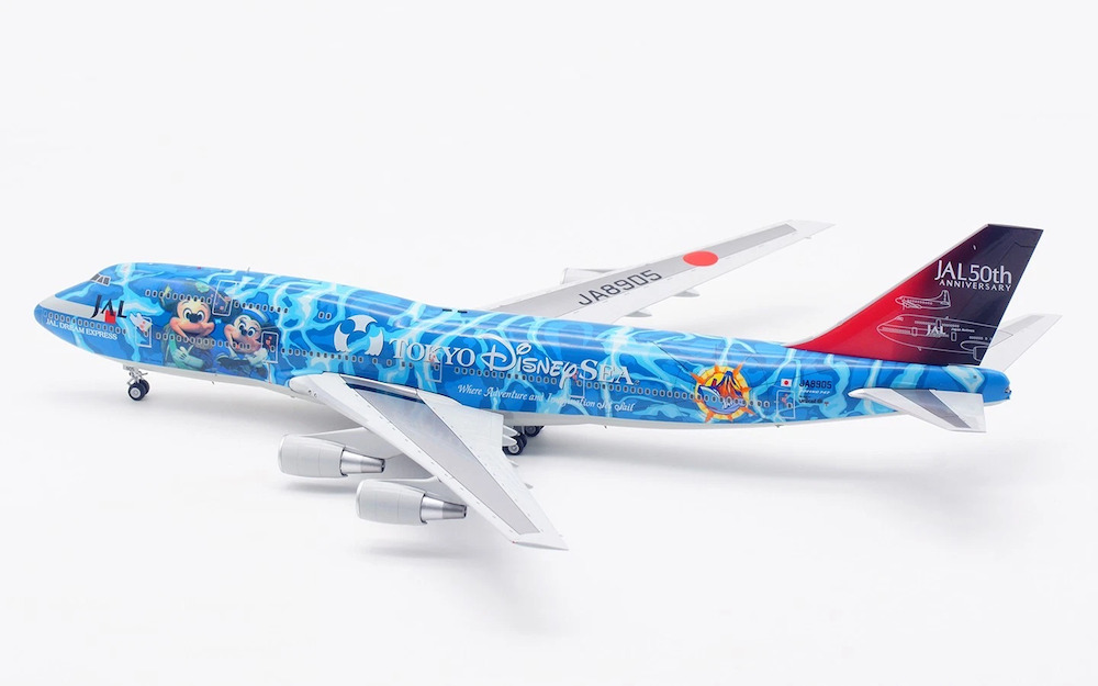 Boeing 747-400D JAL Japan Airlines No.5 Disney Sea JA8905 – Skyshop
