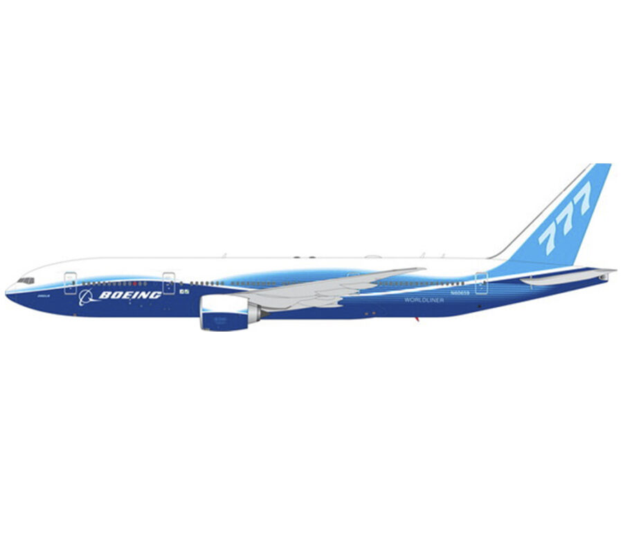 Boeing 777-200LR Boeing House Colors N60659