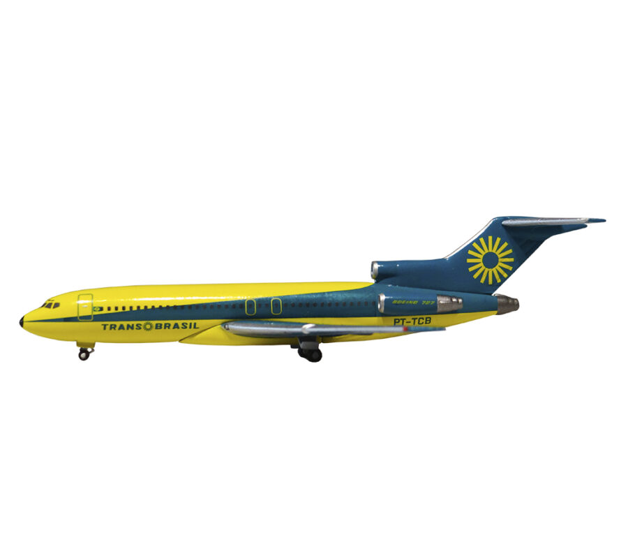 Boeing 727-100 TransBrasil "Energia Colorida" / "Colorful Energy" livery PT-TCB