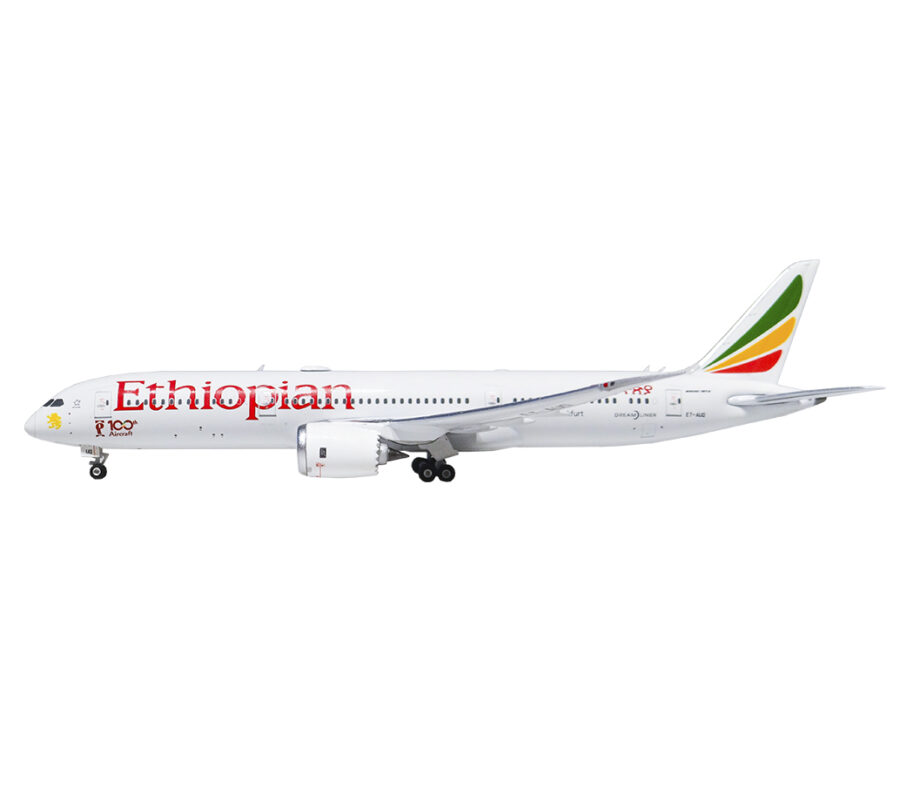 Boeing 787-9 Dreamliner Ethiopian Airlines "100th aircraft" ET-AUQ