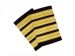 Conjunto de 2 Epaulettes (4 barras de ouro com fundo preto)