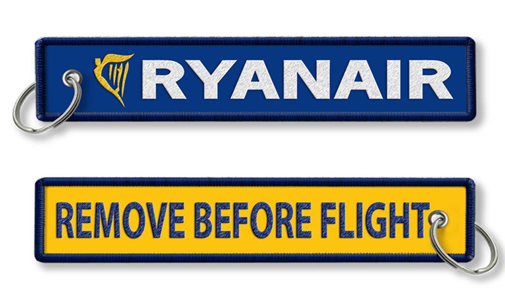 Ryanair-Remove Before Flight Porta-chaves