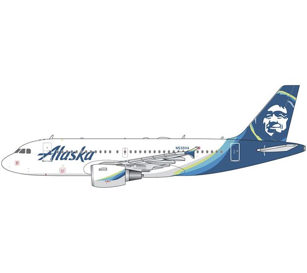 Airbus A319 Alaska N530VA