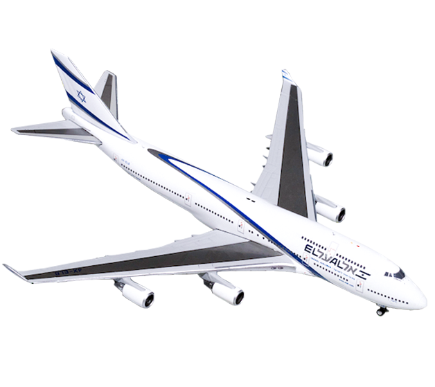 Boeing 747-400 EL AL Israeli "Boeing 747-400 Goodbye Flight" 4X-ELB