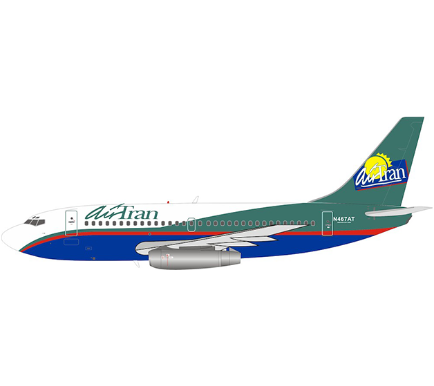 Boeing 737-200 Airtran N467AT With Stand