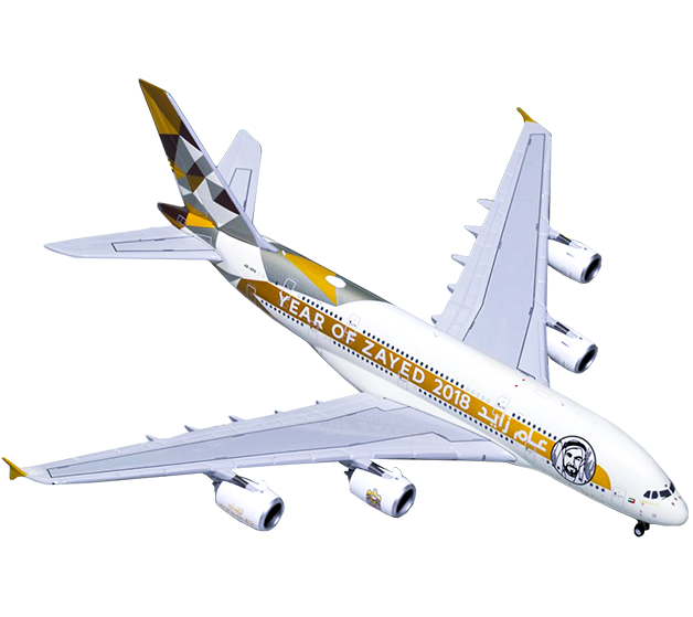 Airbus A380 Etihad "Year of Zayed, 2018" A6-APH