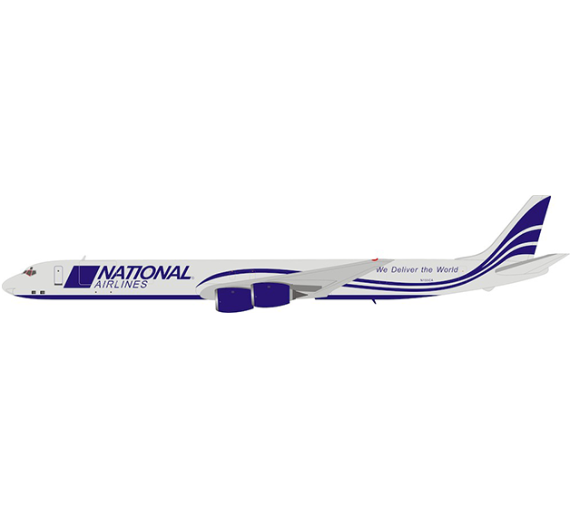 Douglas DC8-73F National Airlines N155CA With Stand