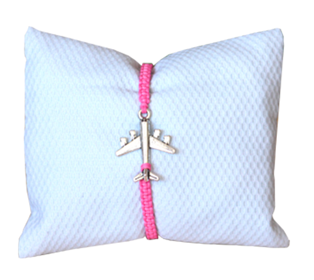 Pulseira De Avião - Rosa
