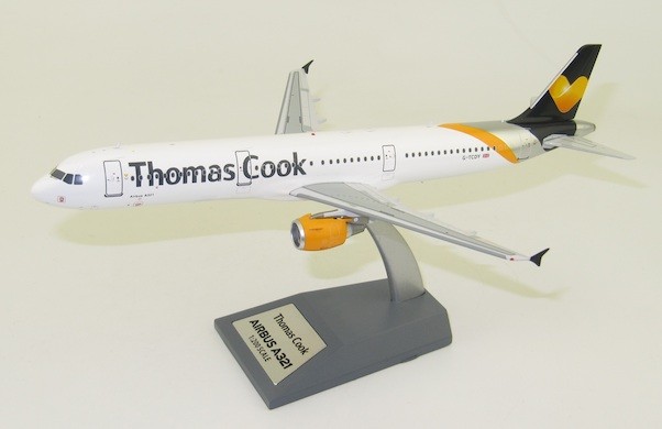 Airbus A321-211 Thomas Cook Airlines G-TCDY With Stand