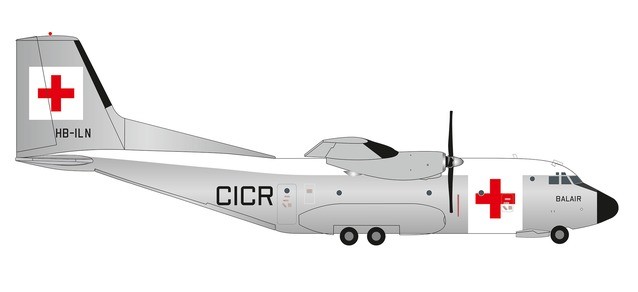 Transall C160 Balair / International Red Cross HB-ILN