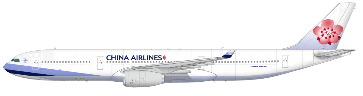 Airbus A330-300 China Airlines B-18351