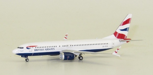 Boeing 737 MAX 8 British Airways ZS-ZCA