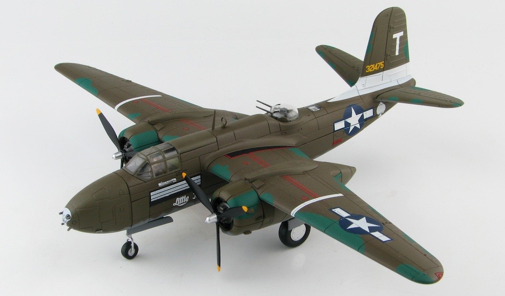 Douglas A-20G Havoc USAAF "Little Joe" 43-21475, 389th BS, 312th BG, 5th AF, early 1945