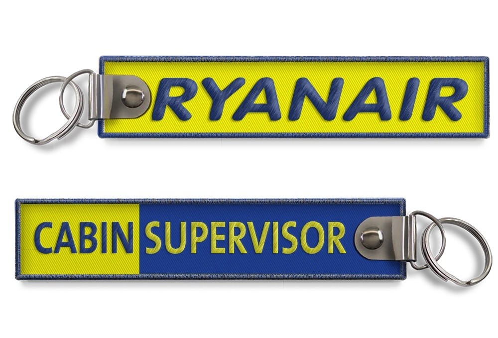 Porta-chaves Ryanair Cabin Supervisor