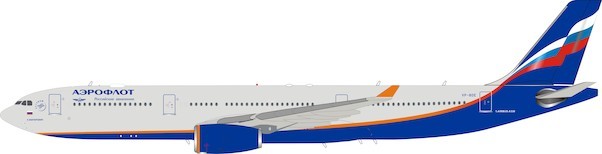 Airbus A330-300 Aeroflot VP-BDE With Stand