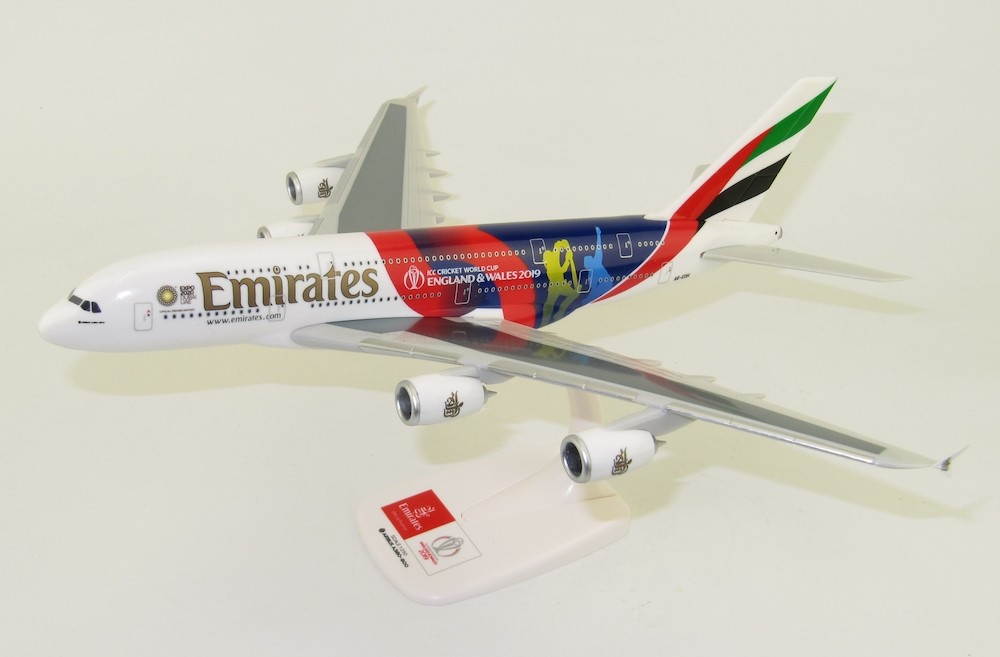 Airbus A380-800 Emirates "ICC Cricket World Cup, England & Wales 2019" A6-EOH