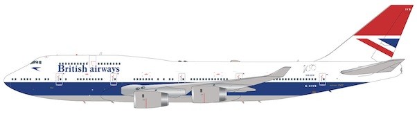 Boeing 747-400 British Airways / Negus livery "100 year anniversary" G-CIVB