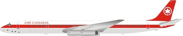 Douglas DC8-63 Air Canada C-FTIV With Stand