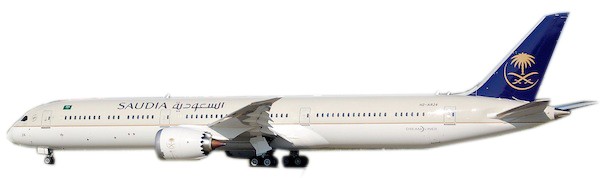 Boeing B787-10 Saudi Arabian Airlines HZ-AR24 Flaps Down
