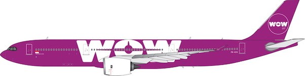 Airbus A330-900neo WOW Air PK-GYC