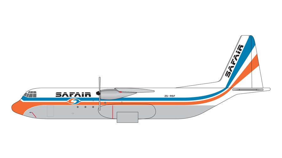 Lockheed Hercules L100-30 Safair ZS-RSF