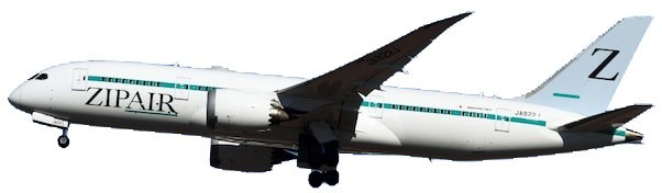 Boeing 787-8 Dreamliner Zip Air JA822J With Antenna