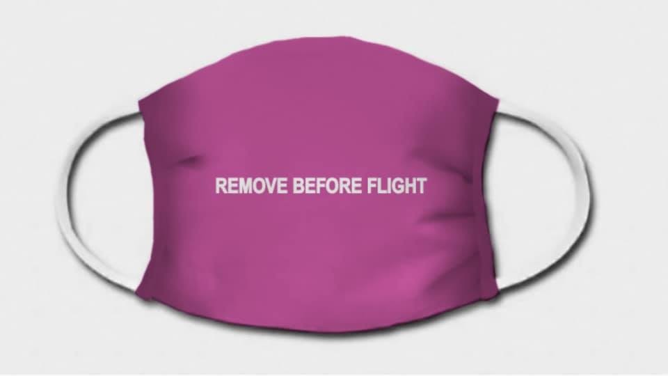 Máscara de Proteção - Remove Before Flight