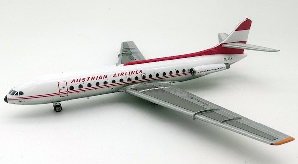 Caravelle SE210 Austrian Airlines OE-LCA With Stand