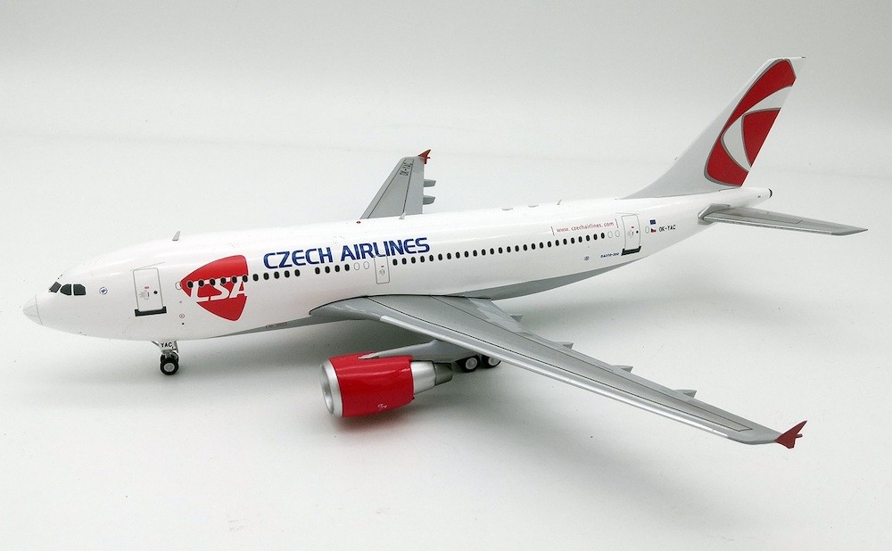 Airbus A310-325ET CSA Czech Airlines, 2010 colors OK-YAC With stand "Exclusive CSA model"