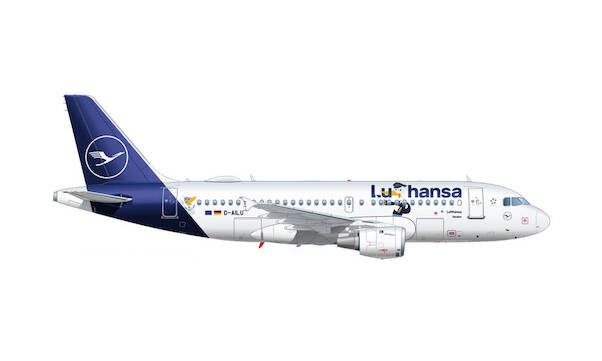 Airbus A319 Lufthansa LU 2020 Verden D-AILU