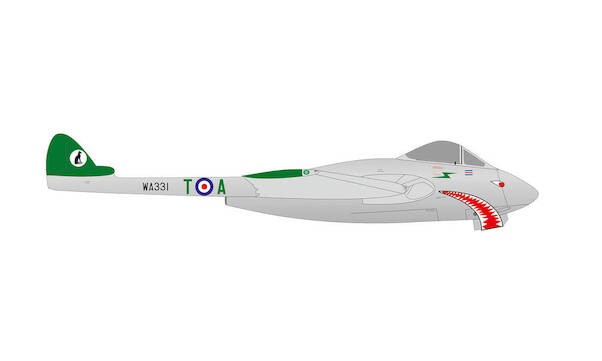 De Havilland Vampire FB.5 112 Sqn RAF Germany Fassberg
