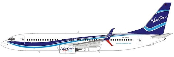 Boeing 737-800 NewGen Airways SP-LWE with scimitar winglets