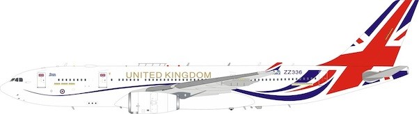 Airbus A330-200 United Kingdom RAF ZZ336 With Stand