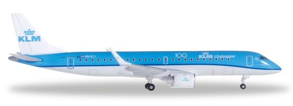 Embraer ERJ190 KLM Cityhopper "100 Years" PH-EZA
