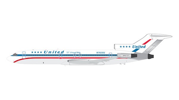 Boeing 727-200 United Airlines N7620U