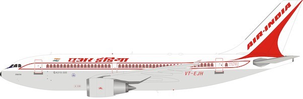 Airbus A310-300 Air-India VT-EJH with stand