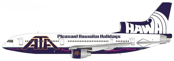 Lockheed L1011-500 Tristar ATA, American Trans Air N163AT "Pleasant Hawaiian Holidays"