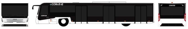 Airport Bus Set ( e.Cobus ) Set of 4