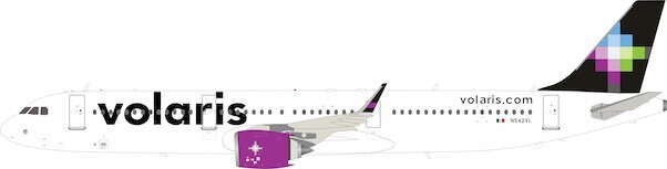 Airbus A321neo Volaris N542VL with stand