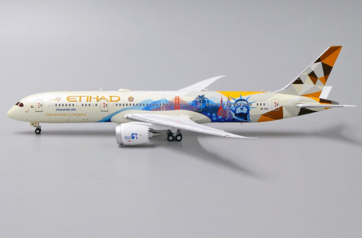 Boeing 787-9 Etihad Airways Choose The USA A6-BLC