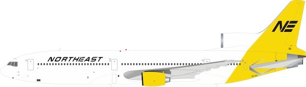 Lockheed L1011 Tristar Northeast Airlines 3D-NEG With stand