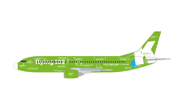 Boeing 737-400 Kulula Flying 102 ZS-OAP
