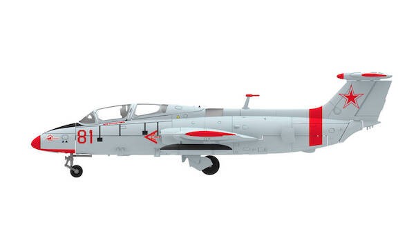 Aero L-29 Delfin Soviet A.F. 59th Training Reg. Slavgorod AB 81