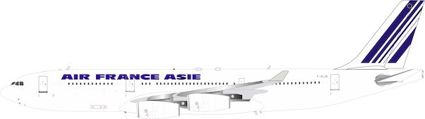 Airbus A340-200 Air France Asie F-GLZE With Stand