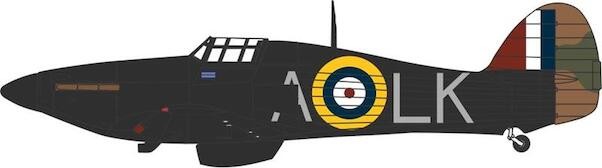 Hawker Hurricane Mk1 87 Sqn S/L Ian Gleed Colerne 1941