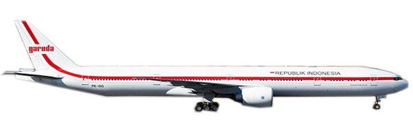 Boeing 777-300(ER) Garuda Indonesia "Republik Indonesia" PK-GIG With Antenna