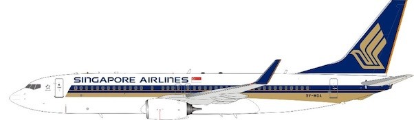 Boeing 737-800 Singapore Airlines 9V-MGA With Stand